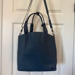 Lululemon athletica Go WILD Navy Blue Tote with Adjustable Strap
